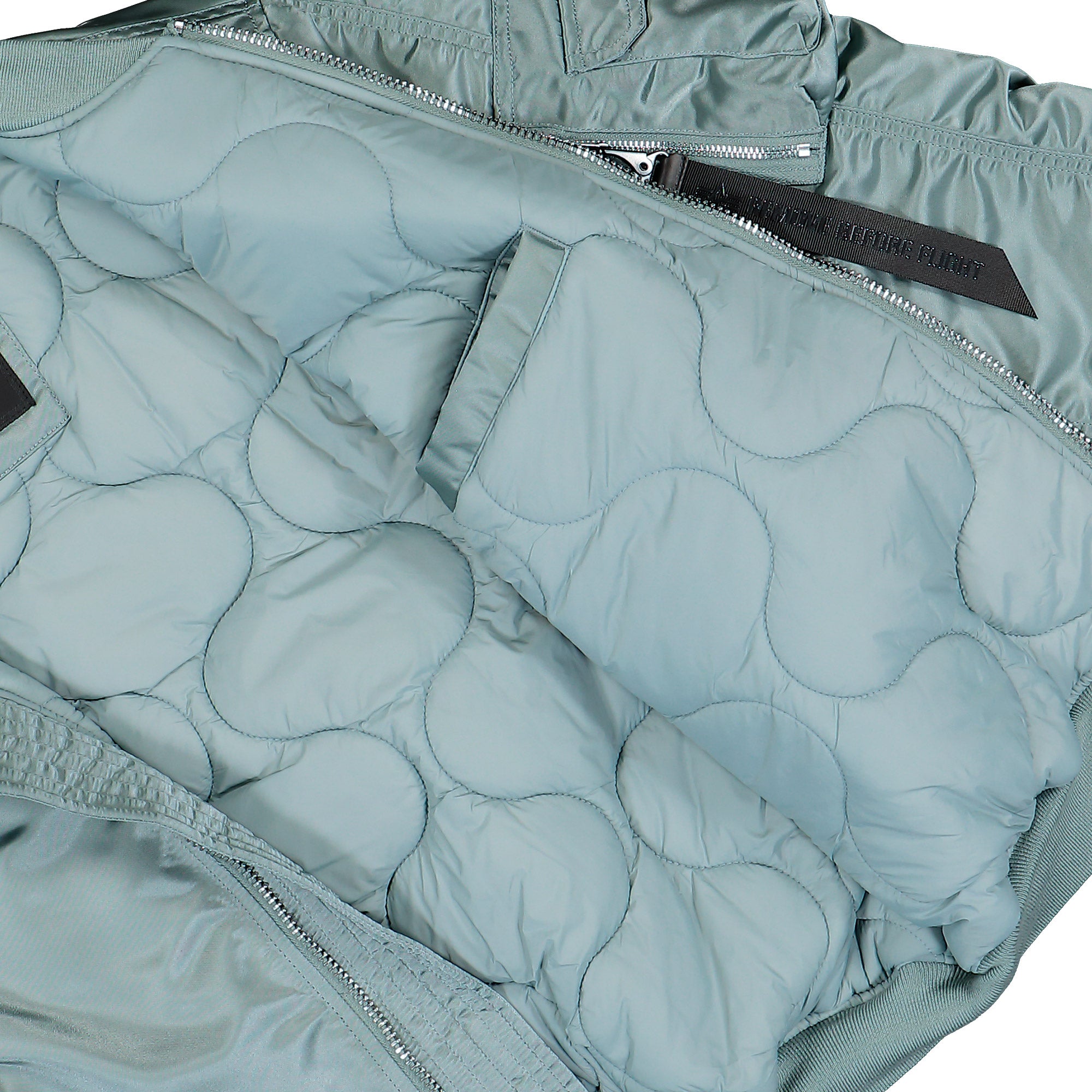 Alpha Industries MA-1 UV Bomber Jacket Silverblue Bomber Jacket 766027-226 Detail View 3 | Overkill
