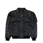 Alpha Industries CWU-36 / P Leather UV Bomber Jacket Black Jacket 768002-03 | Overkill
