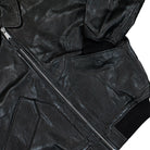 Alpha Industries CWU-36 / P Leather UV Bomber Jacket Black Jacket 768002-03 Detail View 1 | Overkill
