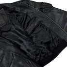 Alpha Industries CWU-36 / P Leather UV Bomber Jacket Black Jacket 768002-03 Detail View 3 | Overkill
