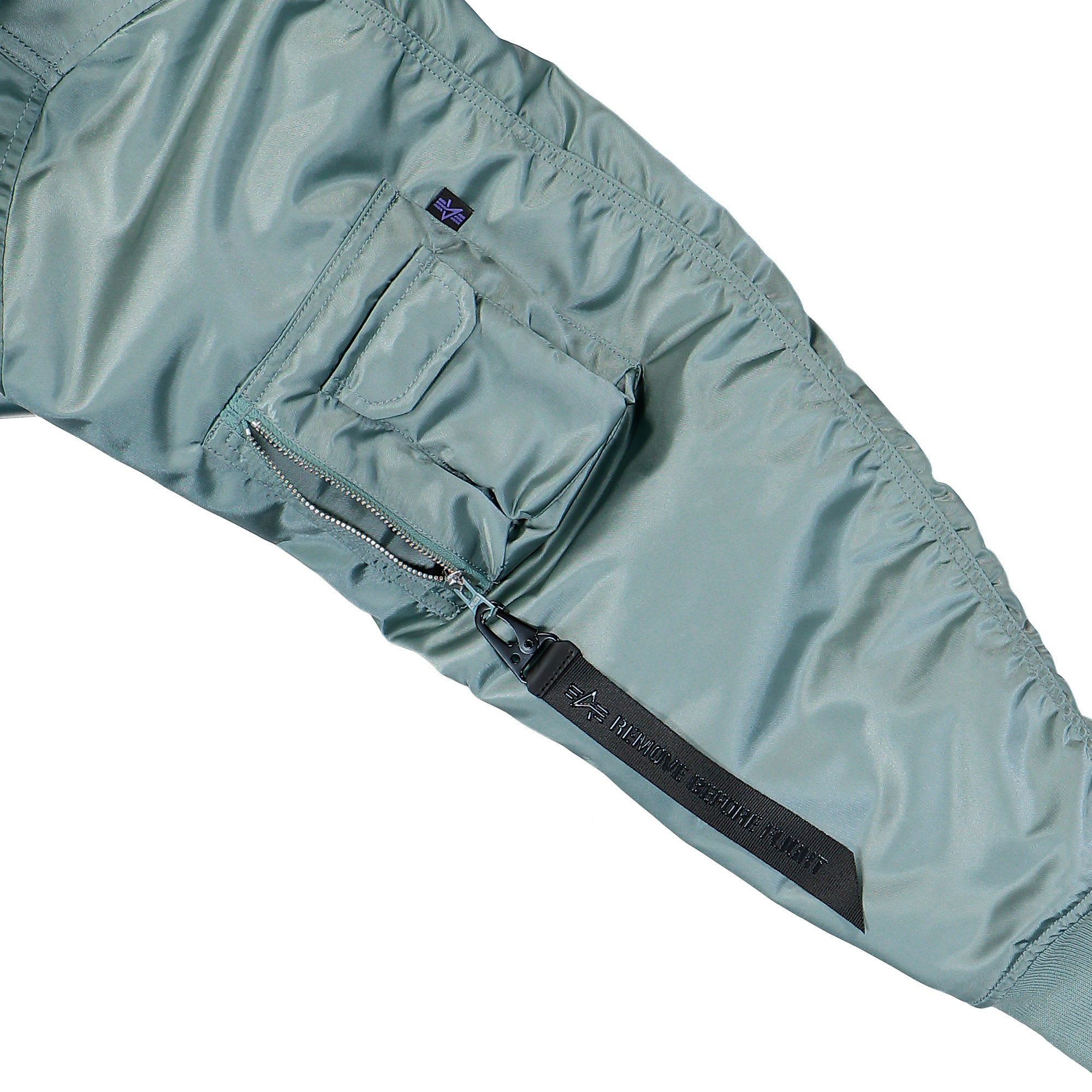 Alpha Industries CWU-45 / P Base UV Bomber Jacket Silverblue Bomber Jacket 768005-226 Detail View 2 | Overkill
