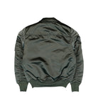 Alpha Industries CWU-45 / P Base UV Bomber Jacket Vintage Green Jacket 768005-432 Close-up | Overkill
