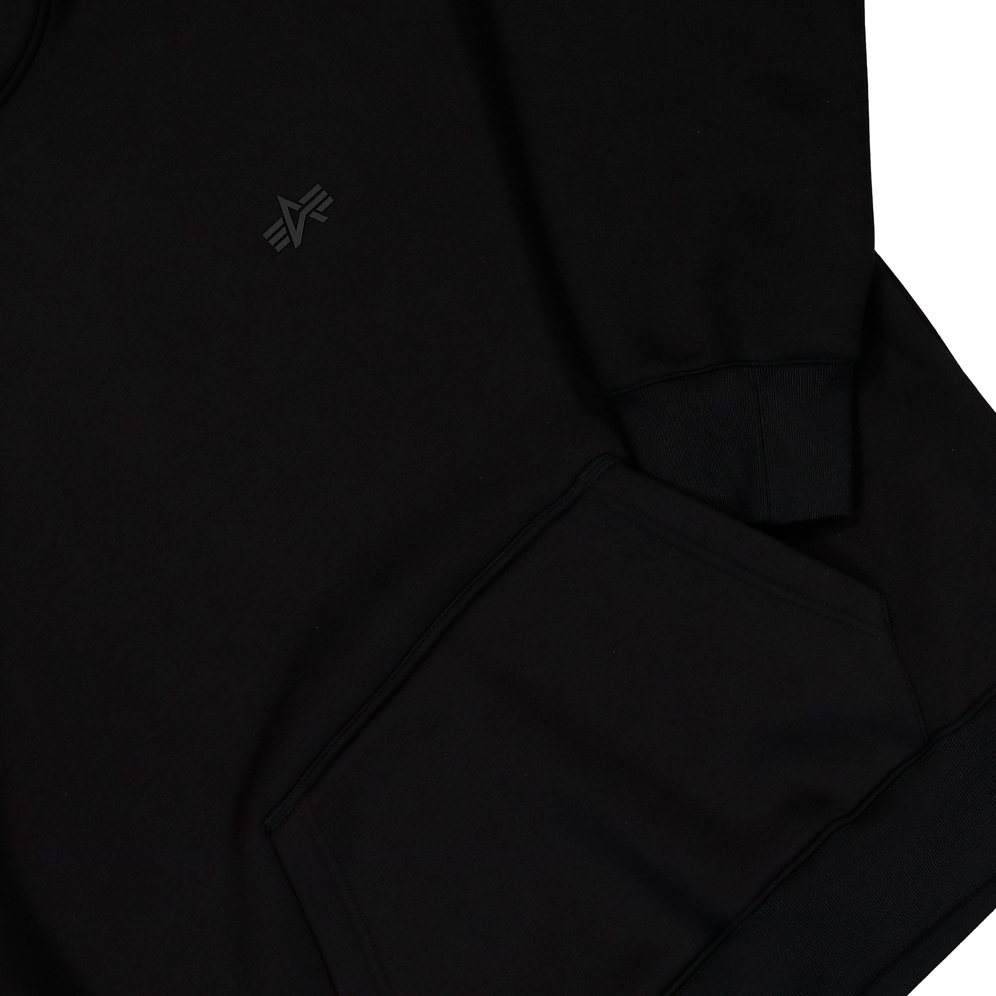 Alpha Industries Base UV Hoodie Black Hoodie 768007-03 Detail View 1 | Overkill
