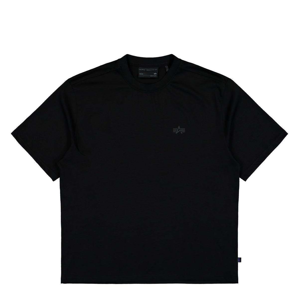 Alpha Industries Base UV T-Shirt Black T-Shirt 768008-03 | Overkill
