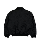 Alpha Industries CWU-45 / P Camo Embroidery UV Bomber Jacket Black Bomber Jacket 768009-03 Close-up | Overkill

