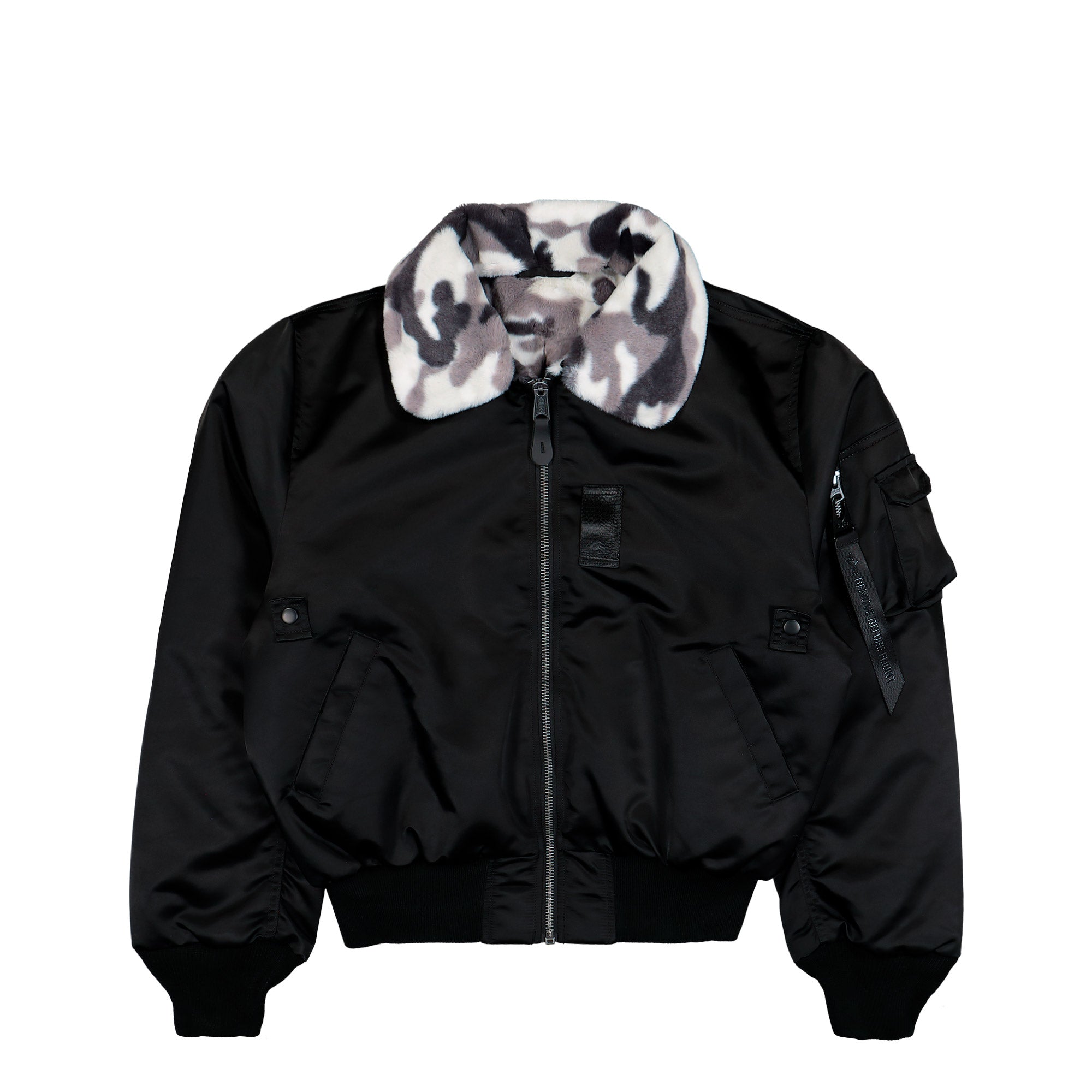 Alpha Industries B-15 Reversible II UV Winter Jacket Black Jacket 768017-03 | Overkill
