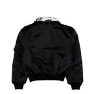Alpha Industries B-15 Reversible II UV Winter Jacket Black Jacket 768017-03 Close-up | Overkill
