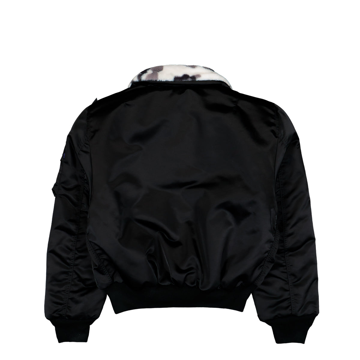Alpha Industries B-15 Reversible II UV Winter Jacket Black Jacket 768017-03 Close-up | Overkill
