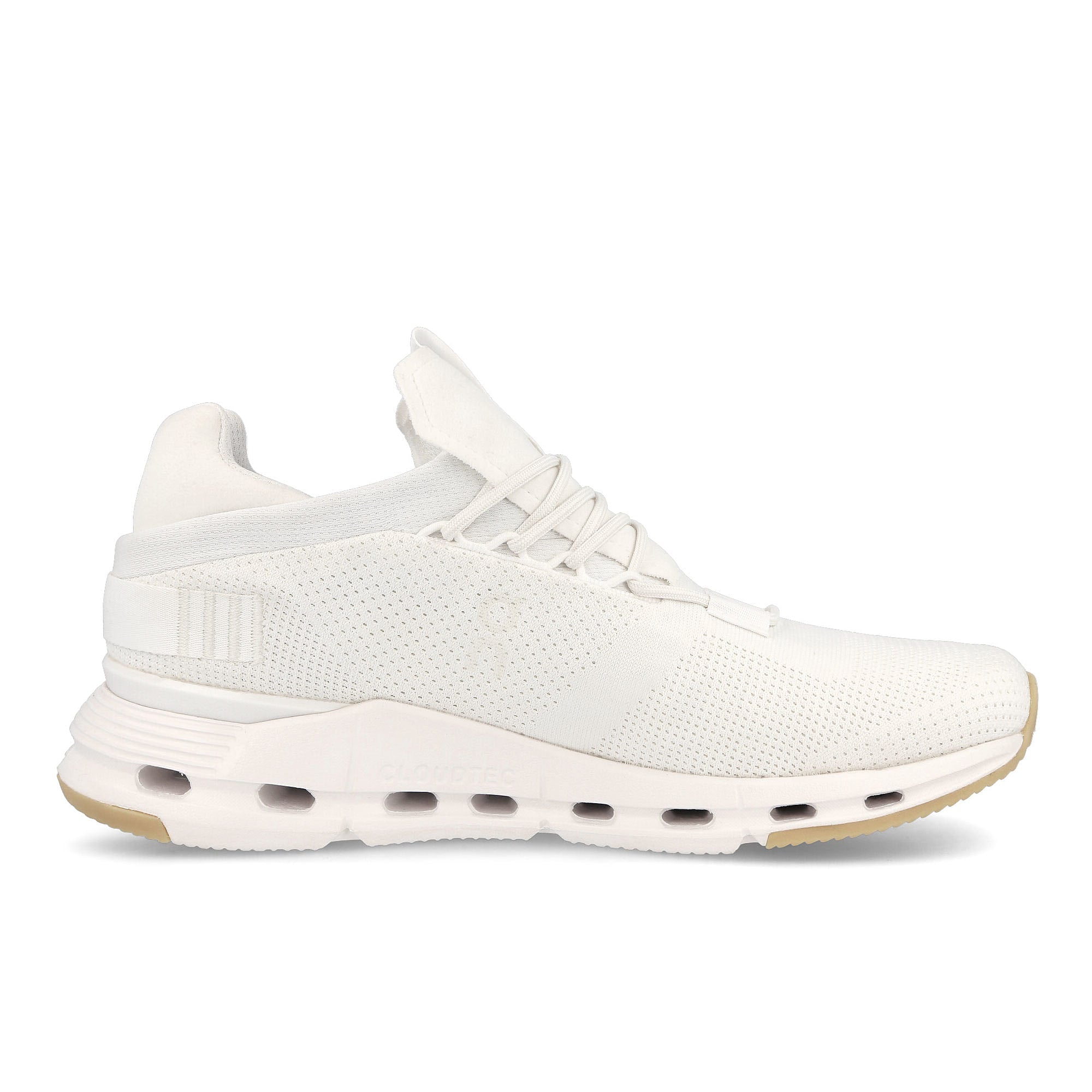 On cloudnova undyed White Sneakers  Silhouette | Overkill