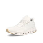 On cloudnova undyed White Sneakers  Close Up | Overkill