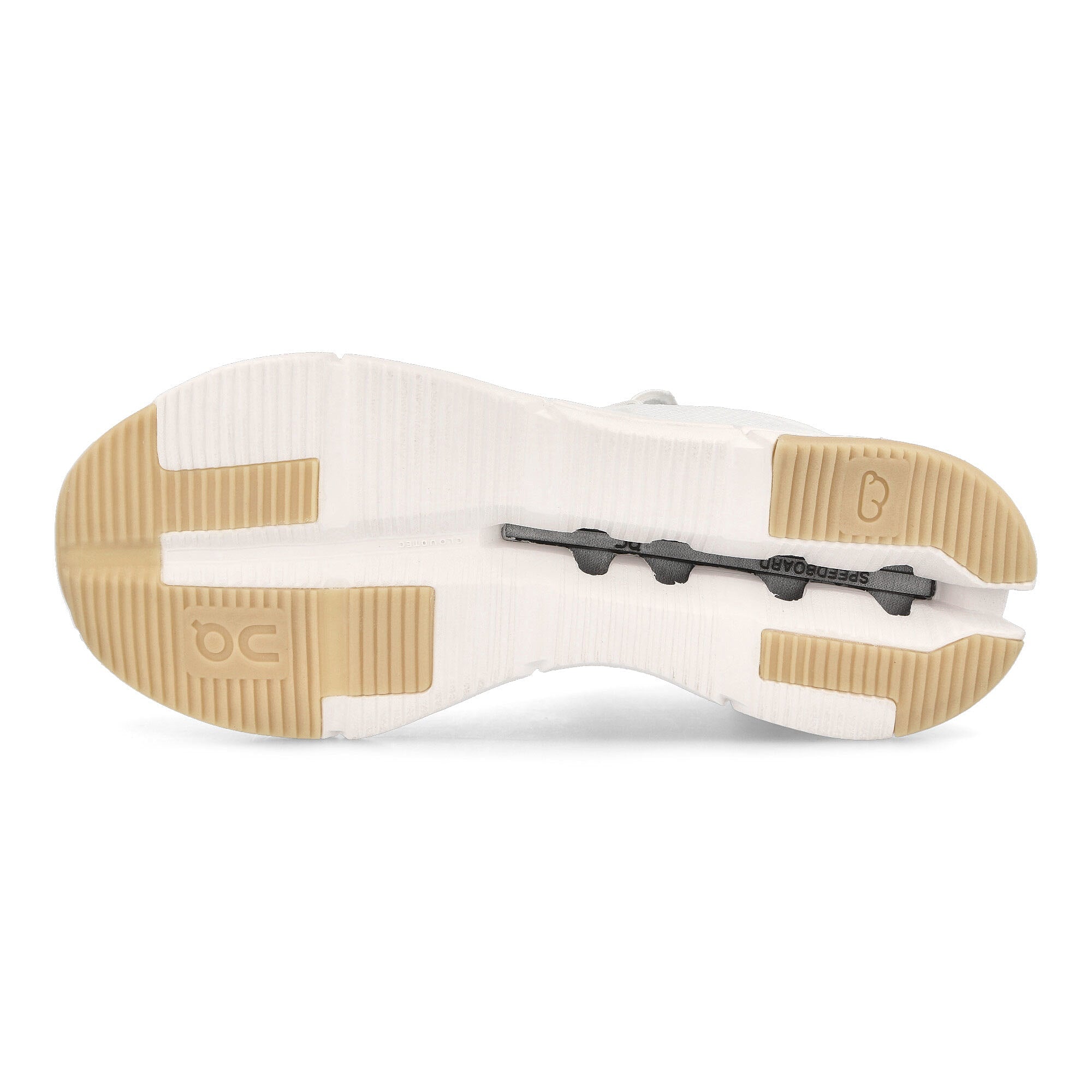 On cloudnova undyed White Sneakers  Detail View 1 | Overkill