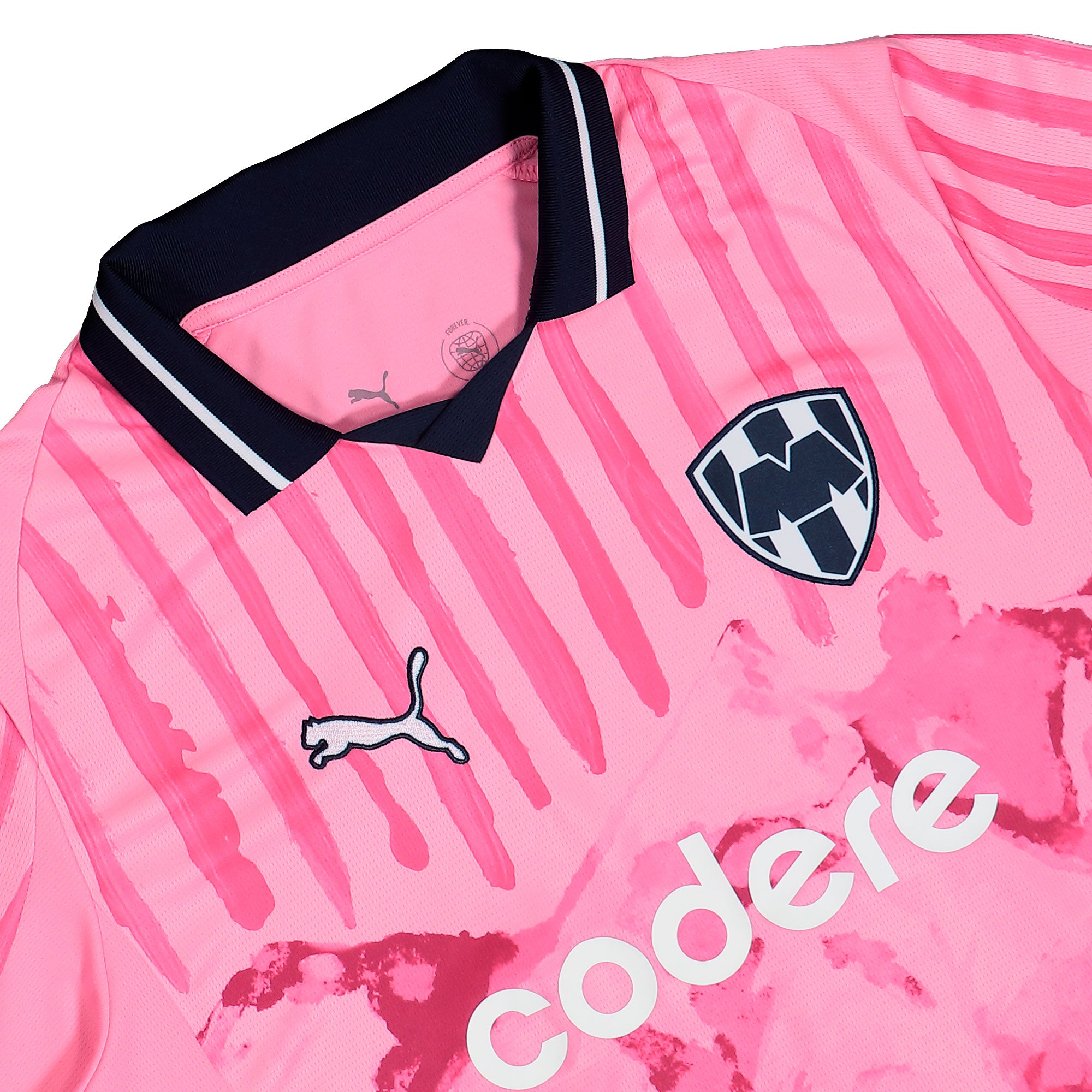 Puma CF Monterrey Jersey Replica Fast Pink-Puma White T-Shirts 781072 13 Detailfoto | Overkill
