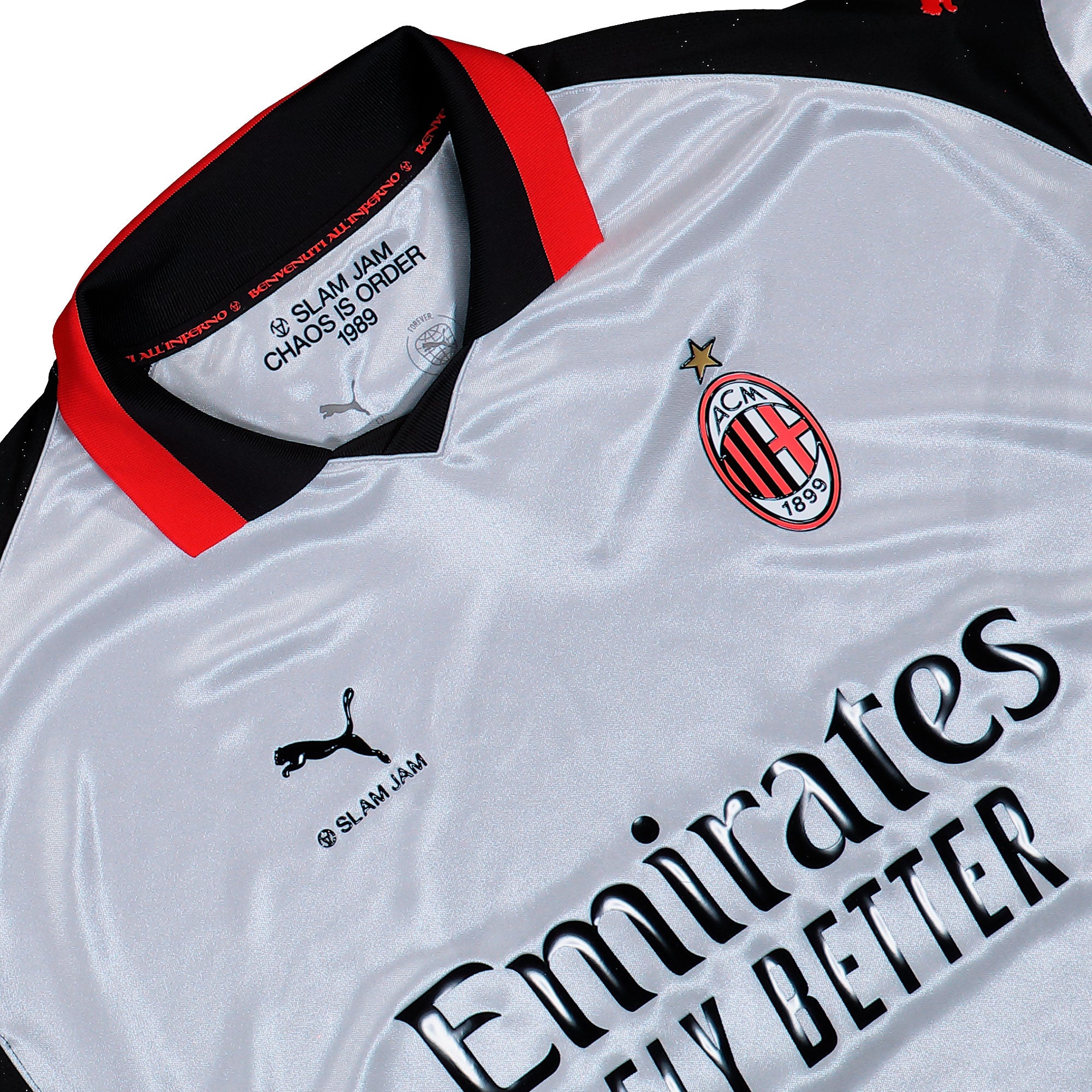 AC Milan x Slam Jam x Puma Limited Edition Longsleeves Jersey