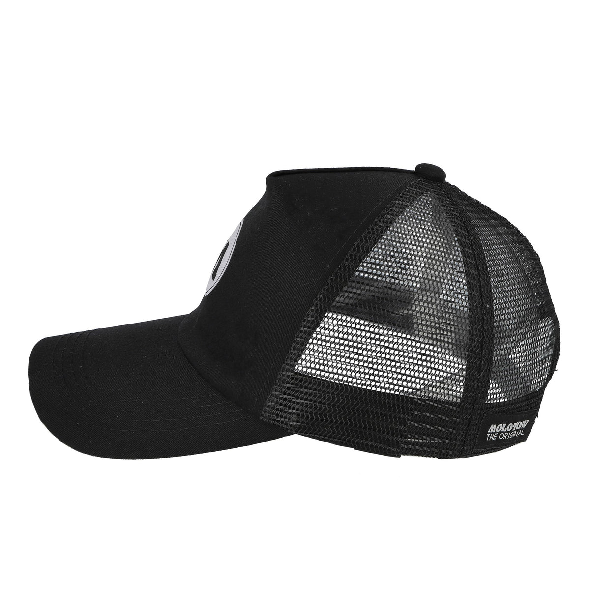 Molotow Trucker Cap Black Cap 800.754-B Close-up | Overkill
