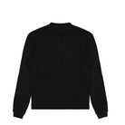 KA_YO_Prototype Waffle Thermal Sweater Black Sweatshirt 80030 510 Close-up | Overkill
