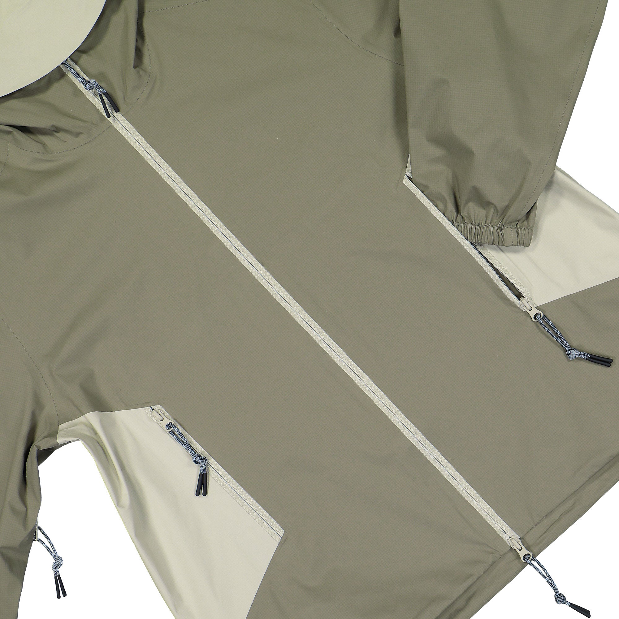 KA_YO_Prototype LW Hooded Shell Wind Jacket Bungee Windbreaker 80061 684 Detail View 1 | Overkill
