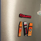 Molotow Magnet Set 4 Pcs Multicolor Fridge Magnets 800766 Detail View 3 | Overkill
