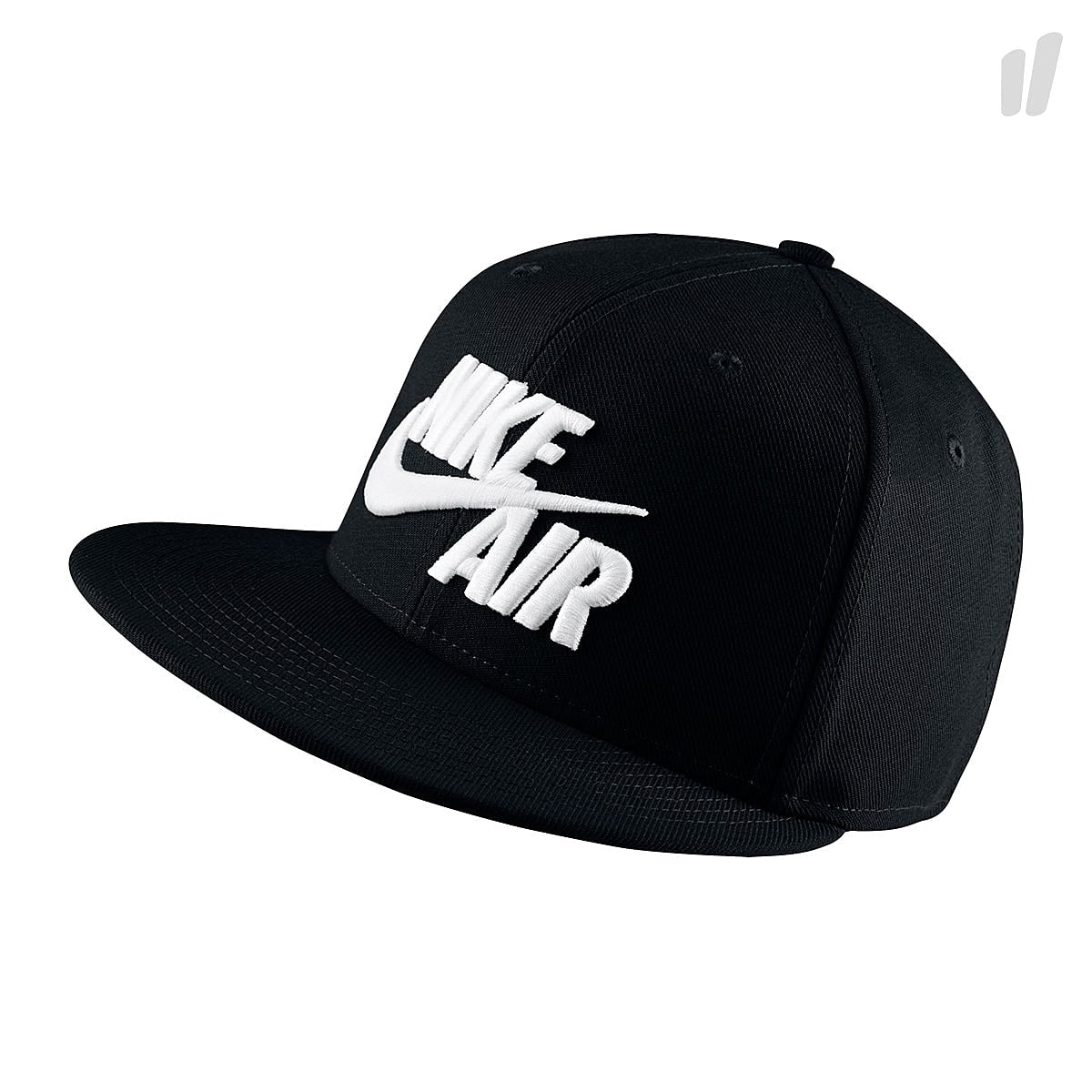 Nike Air True Snapback Hat Black / Black / White Caps 805063 010 | Overkill