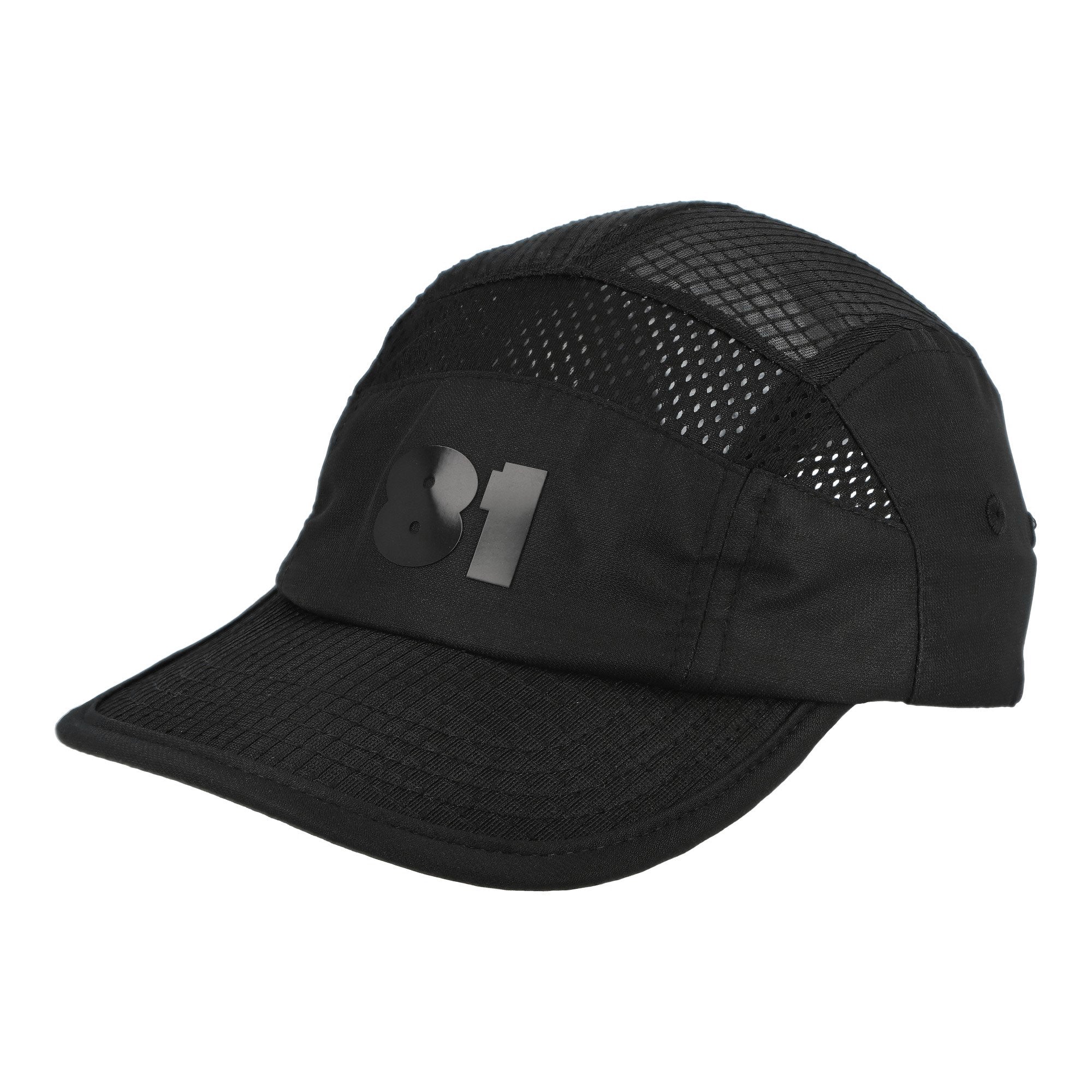 81 x Mr. Serious 10 Panel Mesh Cap 81 Cap Black Panel Cap 81-X-MS-BLK | Overkill
