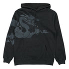 Maharishi Tibetan Dragon Hooded Sweat Black Hoodies 8132 | Overkill