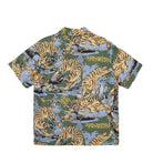 Maharishi Water Tiger Camp Collar Shirt Olive Shirts Material | Overkill