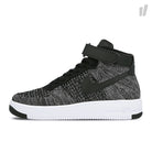 Nike air force 1 ultra flyknit mid Black-White Mid Top Sneakers 817420 004 | Overkill