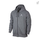 Jordan Air Jordan Flight Fleece Hoodie Carbon Heather / White Hoodies 823064 091 | Overkill