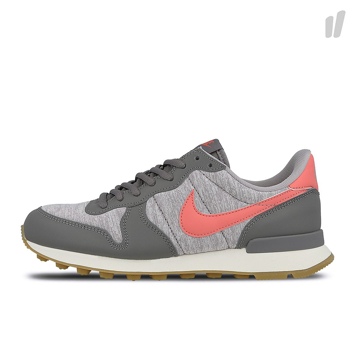 Nike wmns internationalist Gunsmoke / Sea Coral - Atmosphere Grey - Sail Sneakers 828407 020 | Overkill