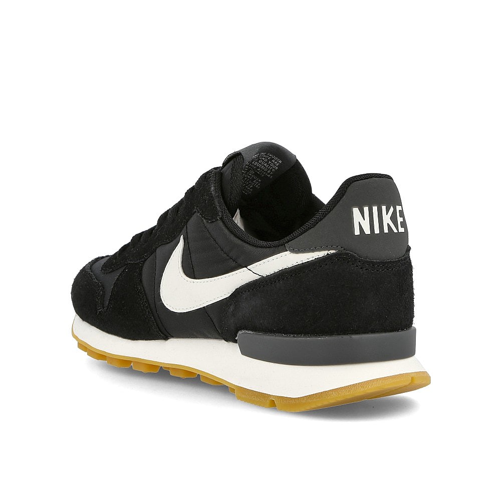 Nike wmns internationalist Black / Summit White - Anthracite - Sail Sneakers  Material | Overkill
