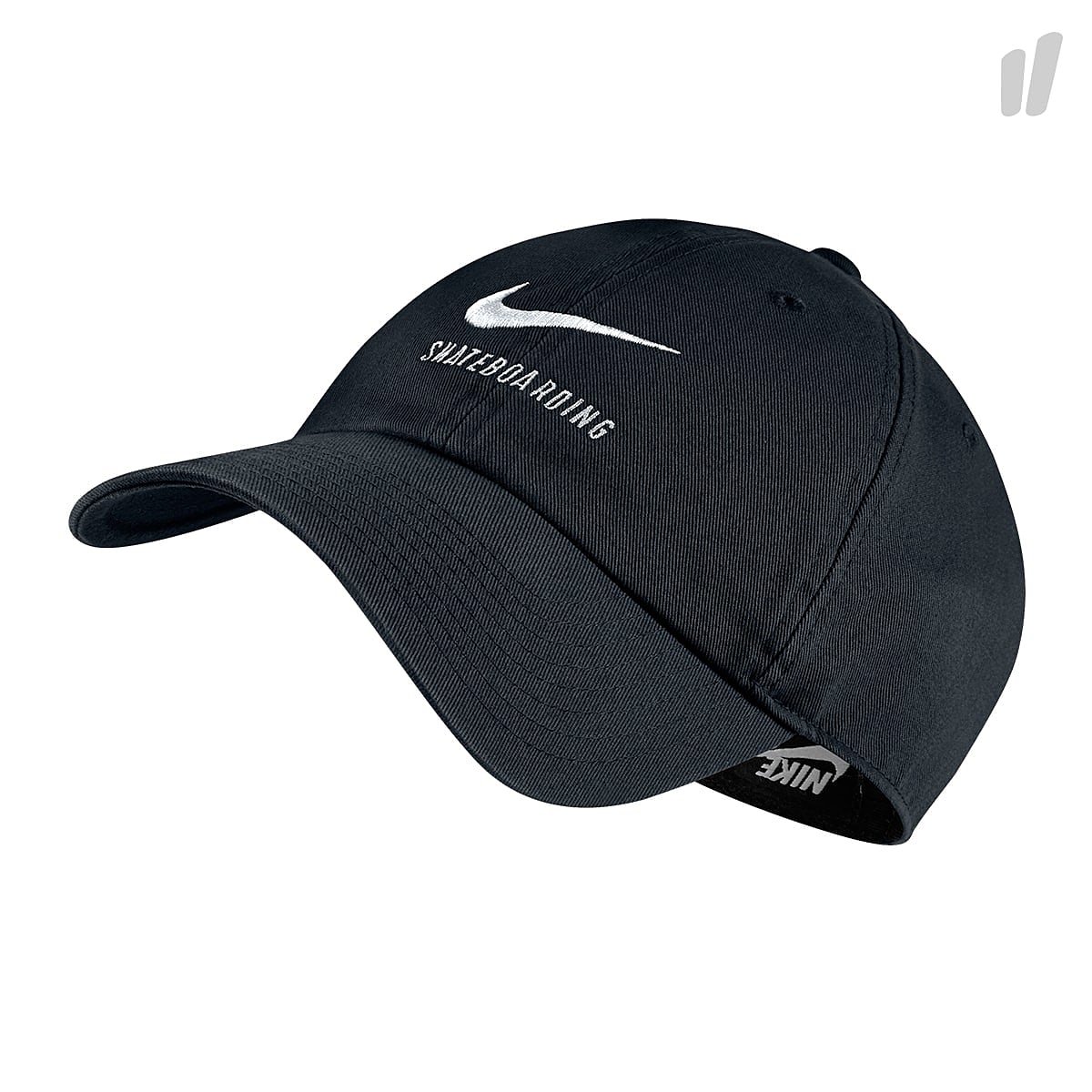 Nike Skateboarding H86 Cap Black / Black / White Caps 828635 010 | Overkill