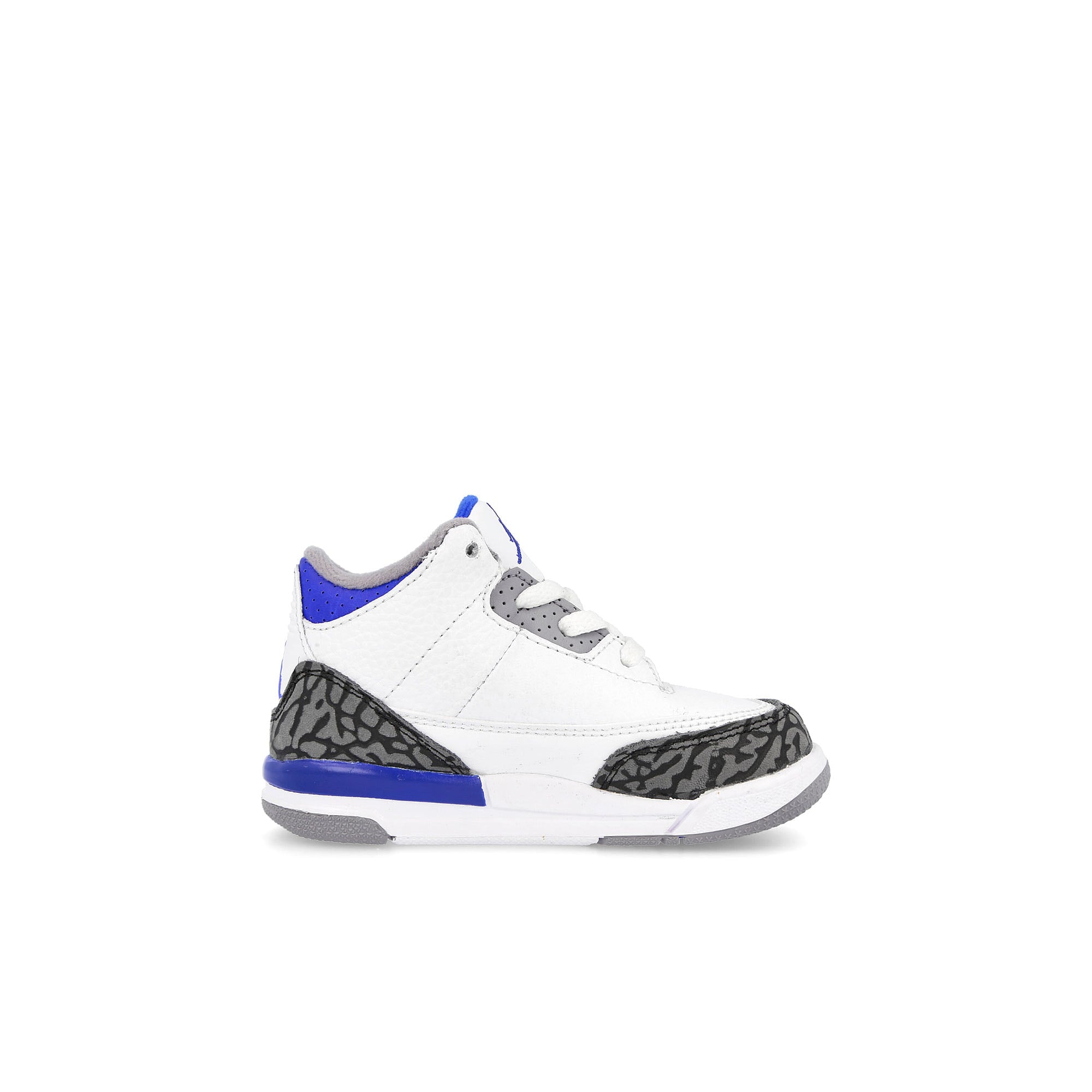 Jordan Air Jordan 3 Retro TD White / Racer Blue - Black - Cement Grey   Material | Overkill