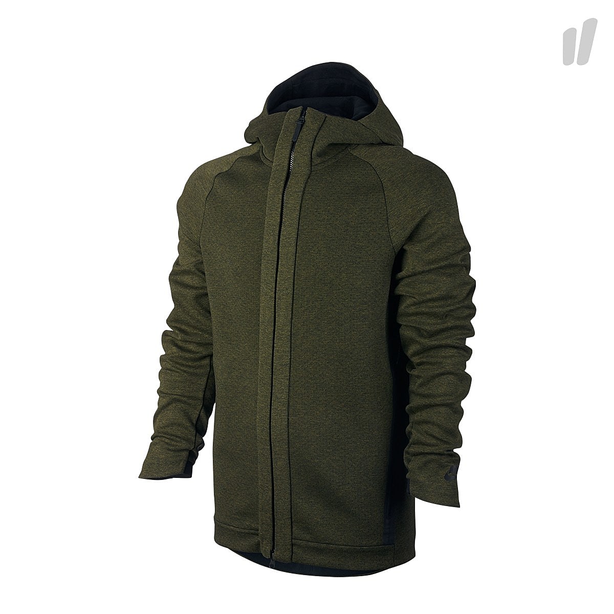 Nike Sportswear Tech Fleece Hoodie Legion Green / Heather - Black - Black Hoodies 832112 331 | Overkill