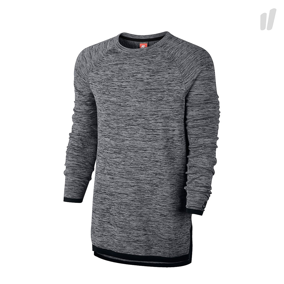 Nike Sportswear Tech Knit Crew Black Sweatshirts 832182 091 | Overkill