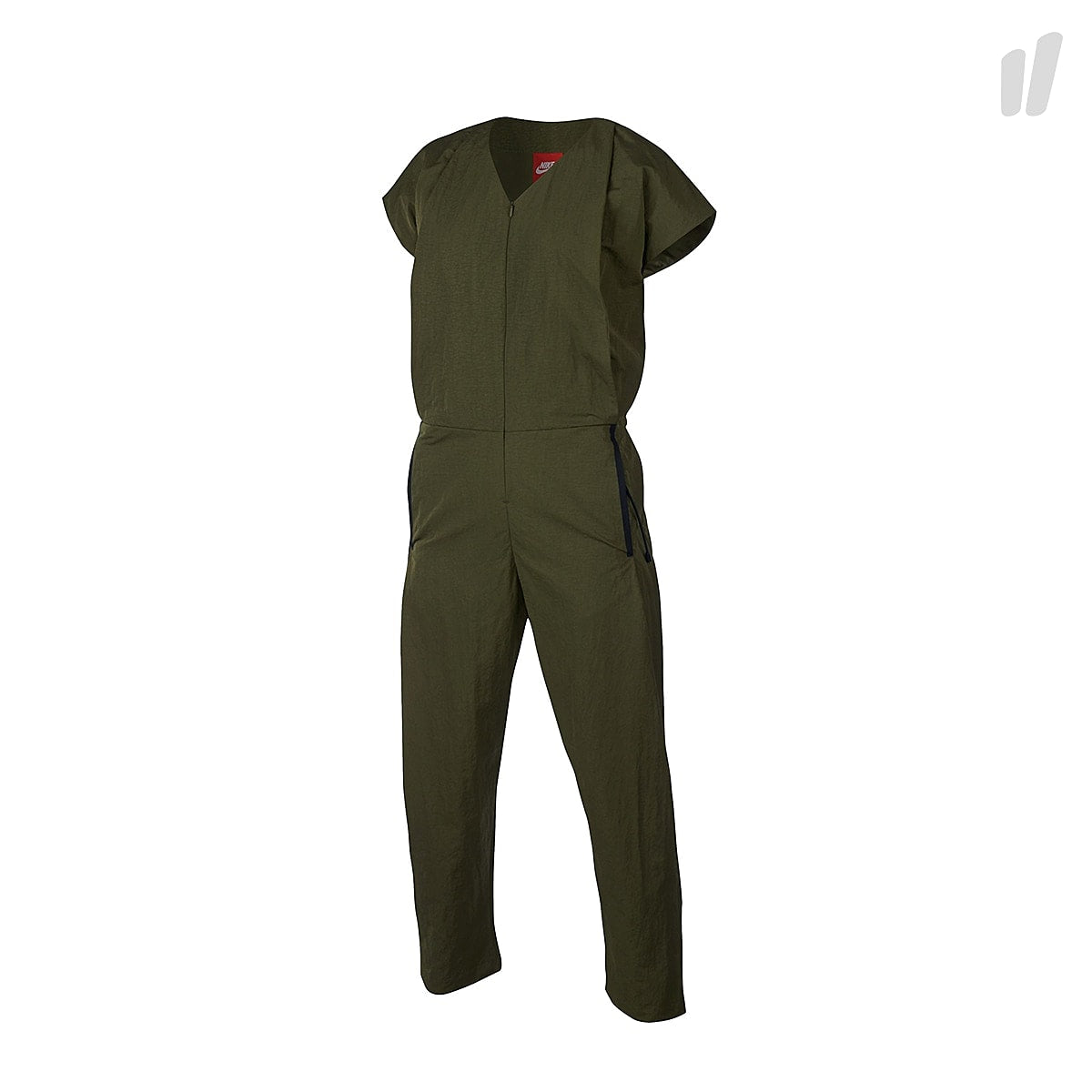 Nike Wmns Bonded Jumpsuit Legion Green / Black Overalls 835551 331 | Overkill