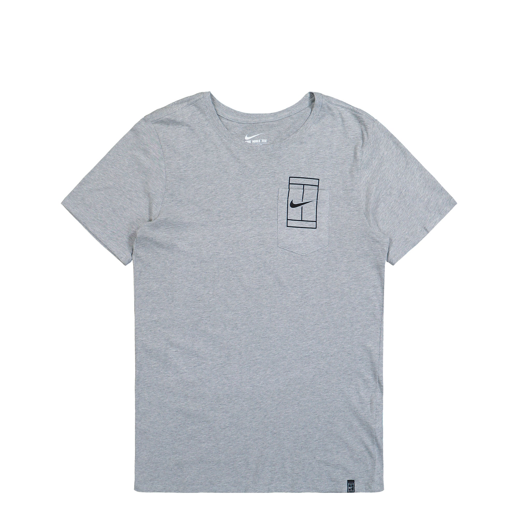 Nike Court Top 1 Dark Grey Heather / Black T-Shirt 836064 063 | Overkill
