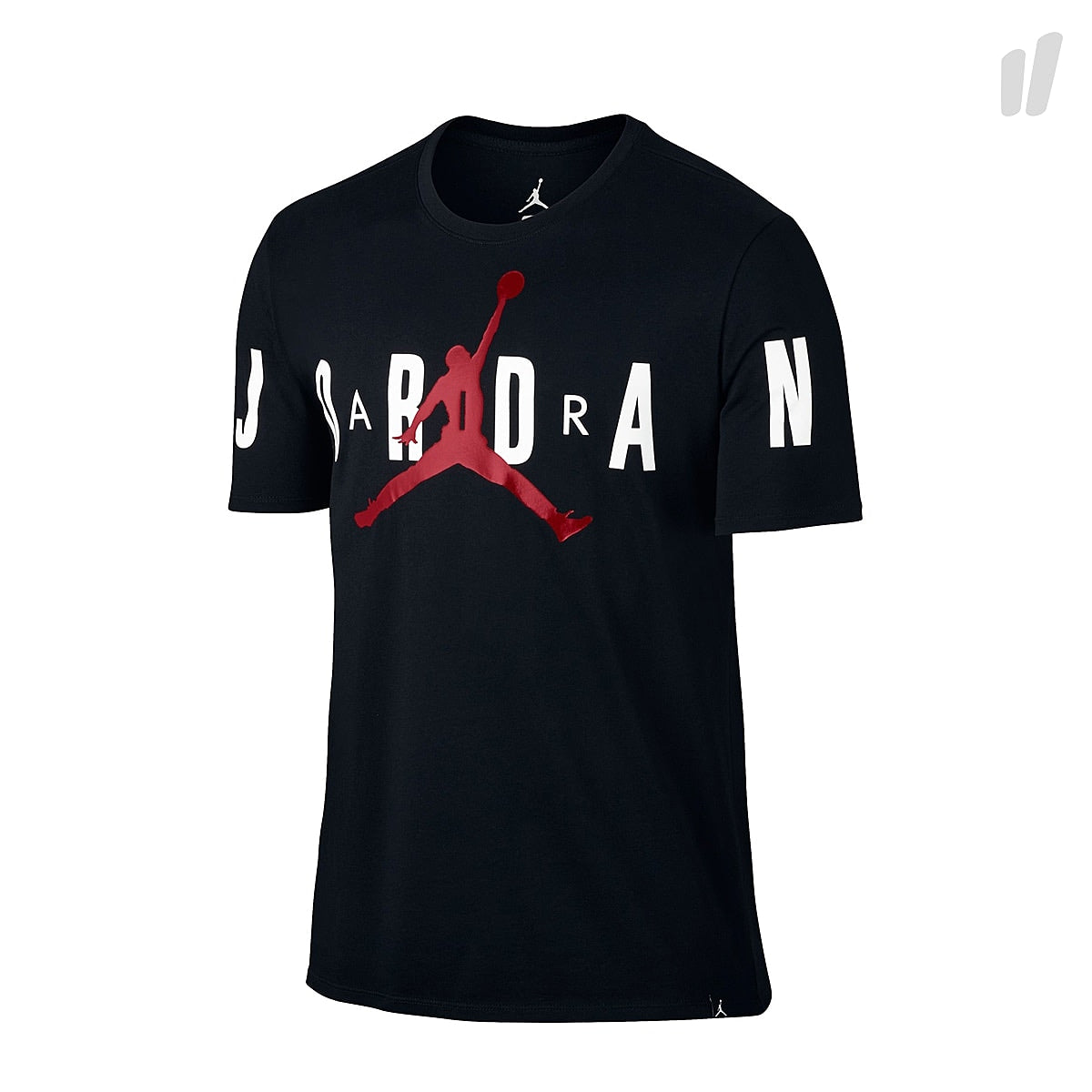 Jordan Air Jordan Stretched Tee Black / Gym Red T-Shirts 840398 010 | Overkill