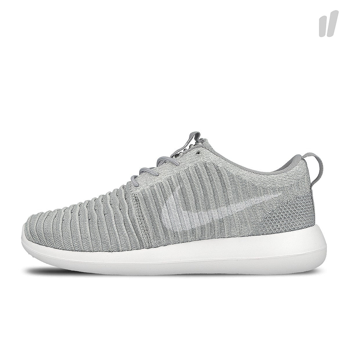 Nike roshe two flyknit Wolf Grey / White - Stadium Green Sneakers 844833 008 | Overkill