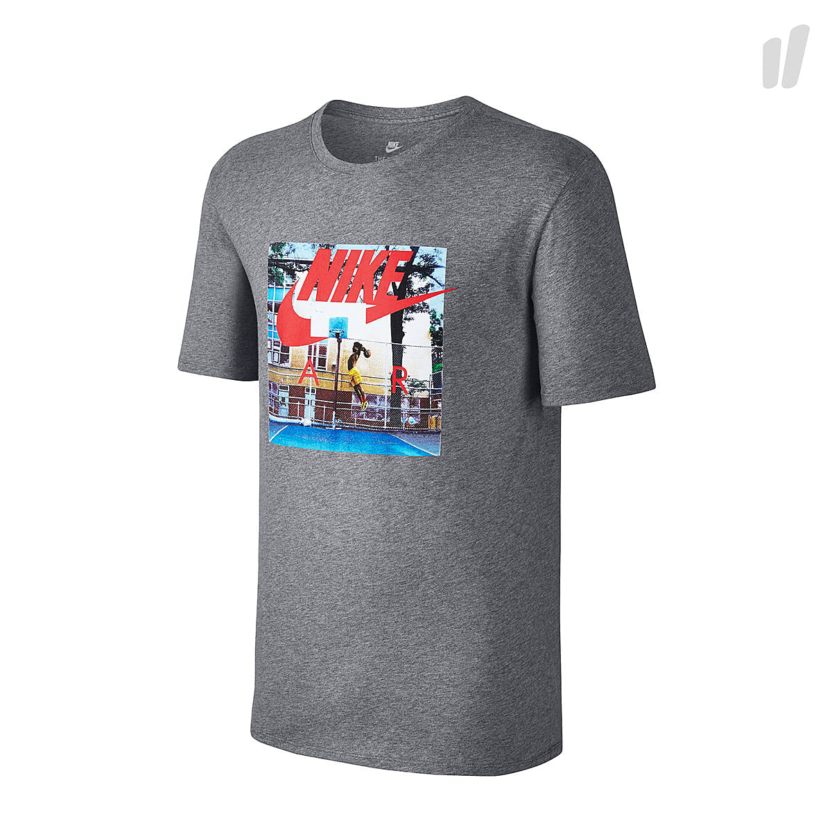 Nike Sportswear Hybrid Photo T-Shirt Carbon Heather T-Shirts 847533 091 | Overkill