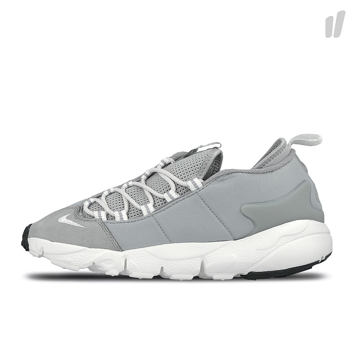 Nike air footscape nm Wolf Grey-Summit White - Black Low Top Sneakers 852629 003 | Overkill