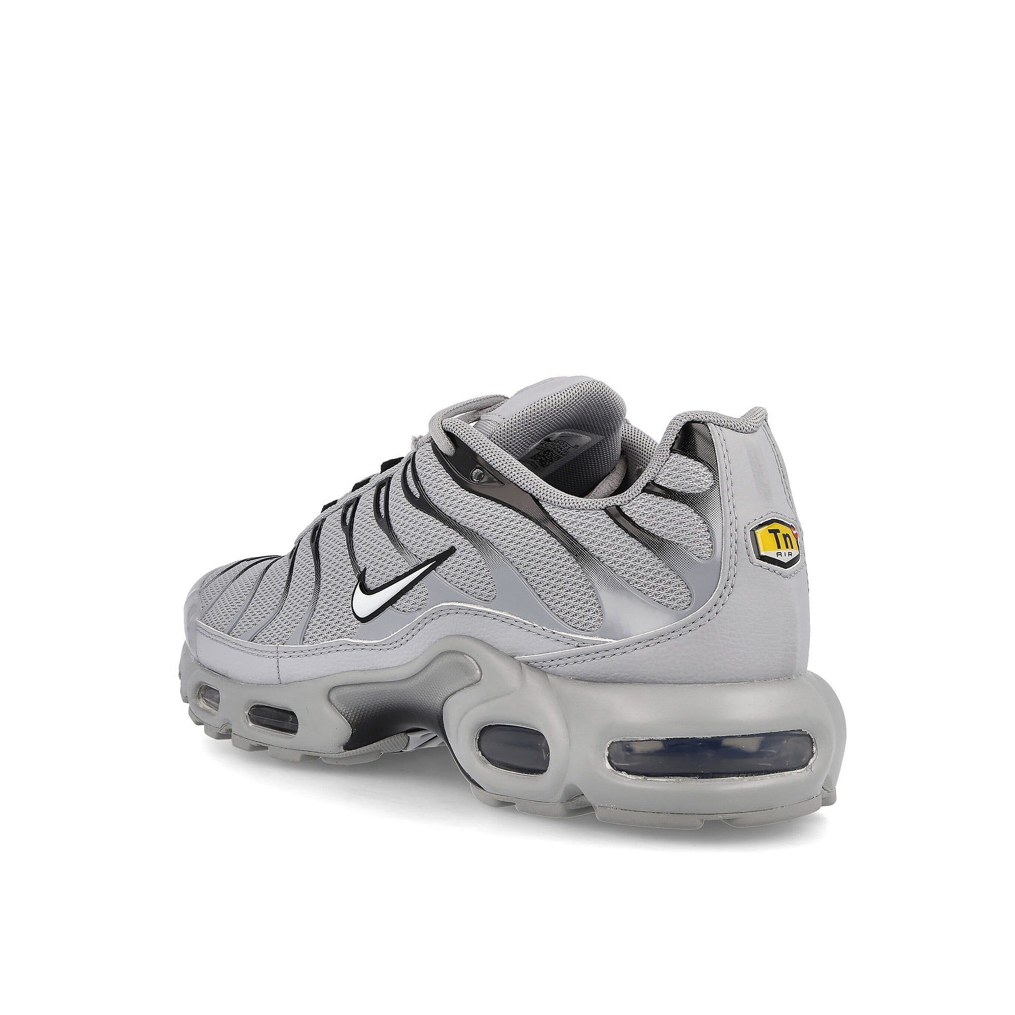 Nike air max plus Wolf Grey / White - Black  Close-up | Overkill