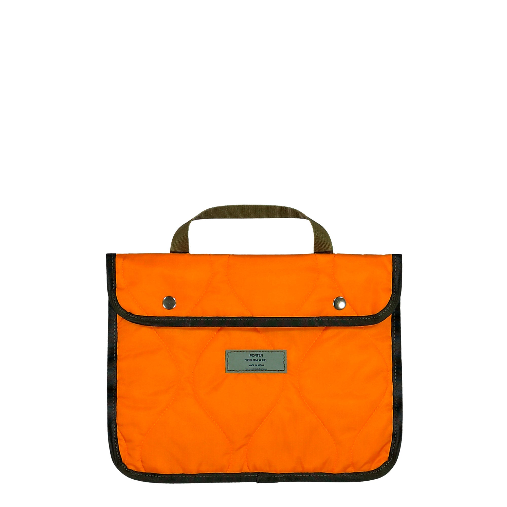 Porter-Yoshida & Co. Force 2Way Helmet Bag (S) Olive Drab Tote Bags & Shoppers 855-05456-30 Detail View 2 | Overkill