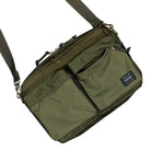 Porter-Yoshida & Co. Force Shoulder Bag (S) Olive Drab Shoulder & Cross Body Bags 855-05457-30 Detailfoto | Overkill