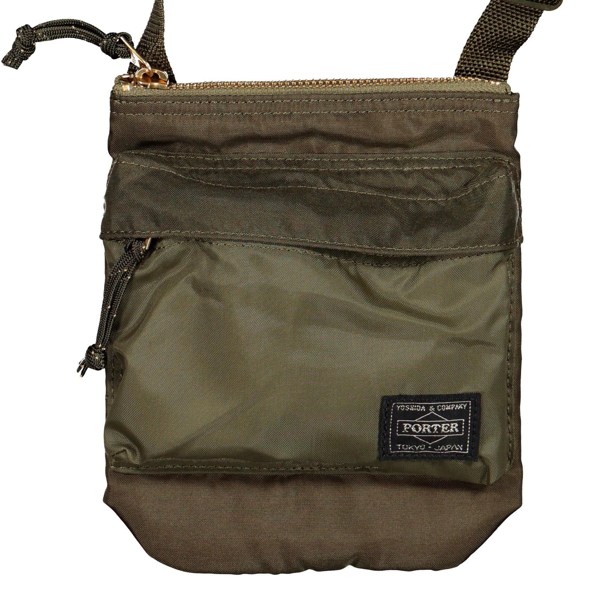 Porter-Yoshida & Co. Force Shoulder Pouch Olive Drab Shoulder & Cross Body Bags 855-05461-30 | Overkill