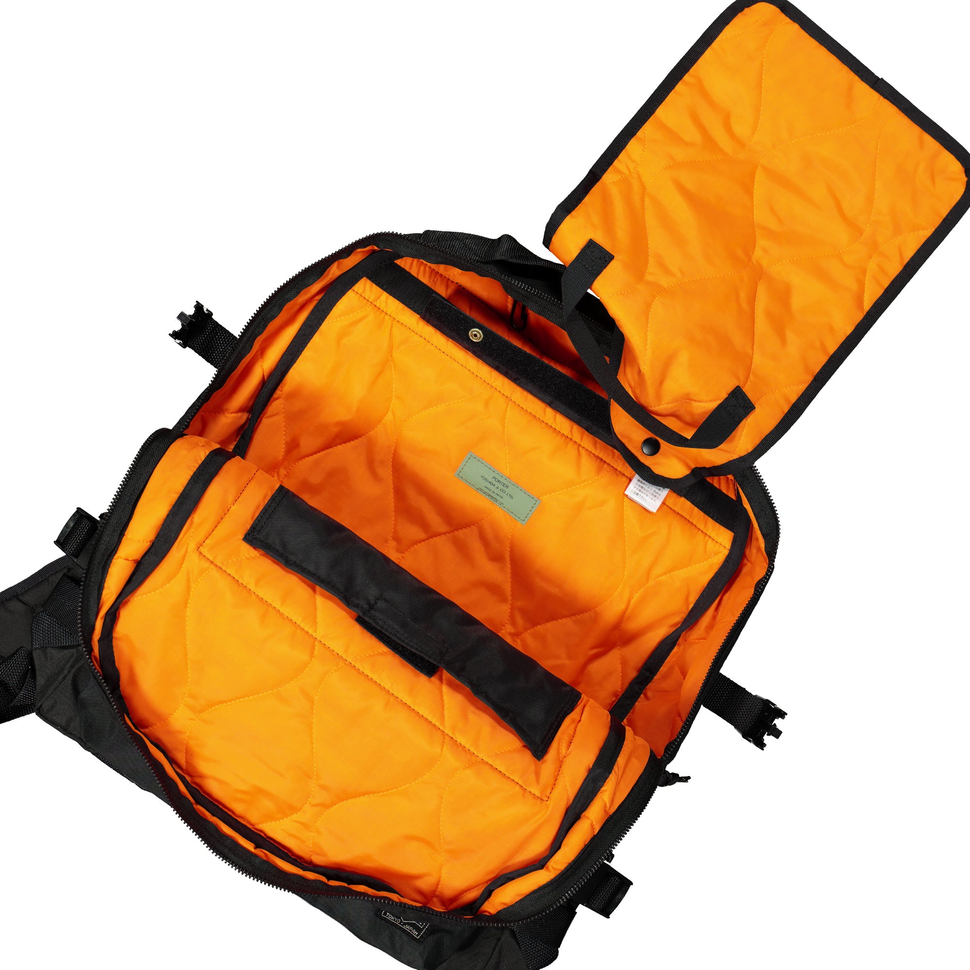 Porter-Yoshida & Co. Force Daypack Black Backpacks 855-05902-10 Detail View 1 | Overkill