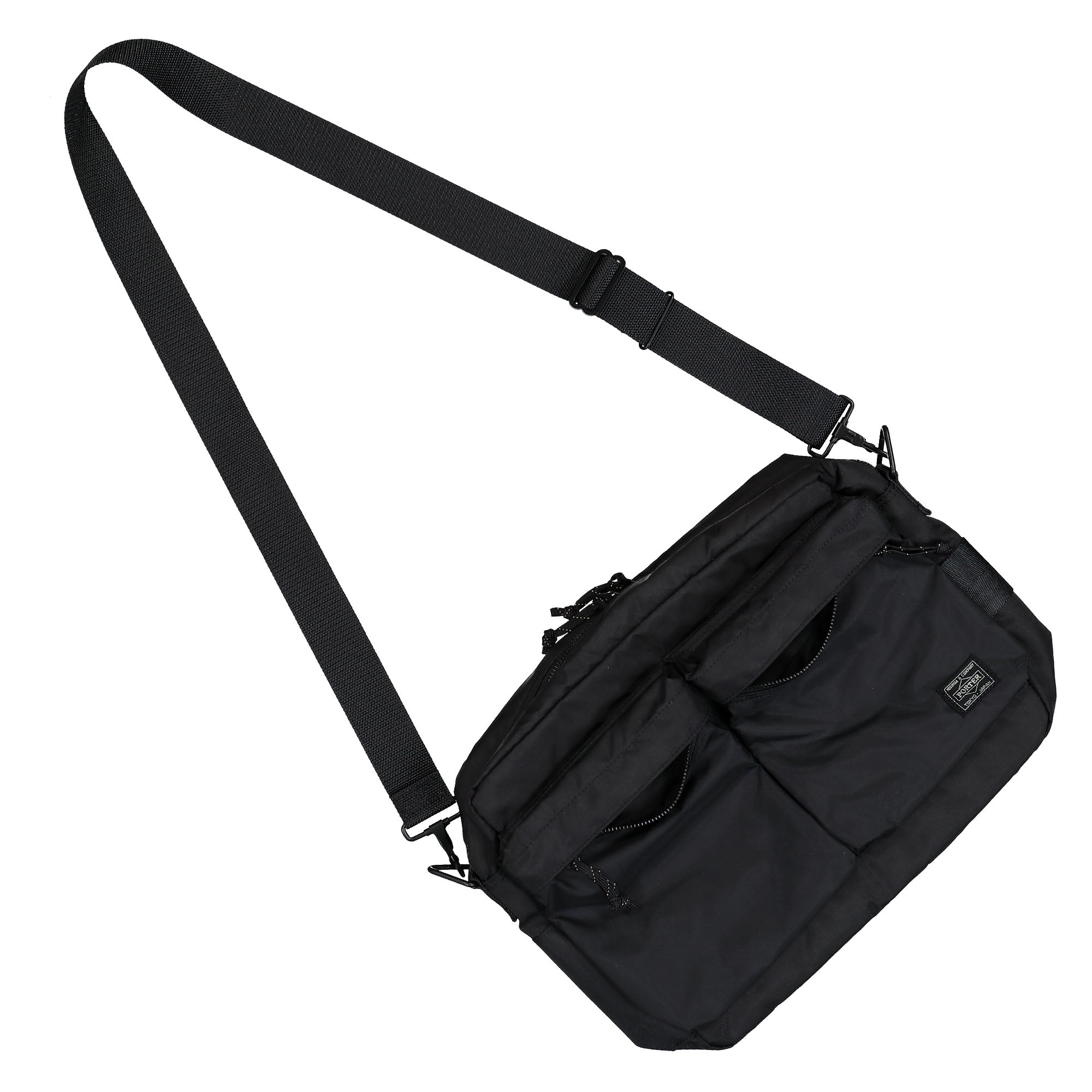 Porter-Yoshida & Co. Force Shoulder Bag Black Shoulder & Cross Body Bags 855-07415-10 Detailfoto | Overkill