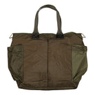 Porter-Yoshida & Co. Force 2Way Tote Bag Olive Drab Tote Bags & Shoppers Close-up | Overkill