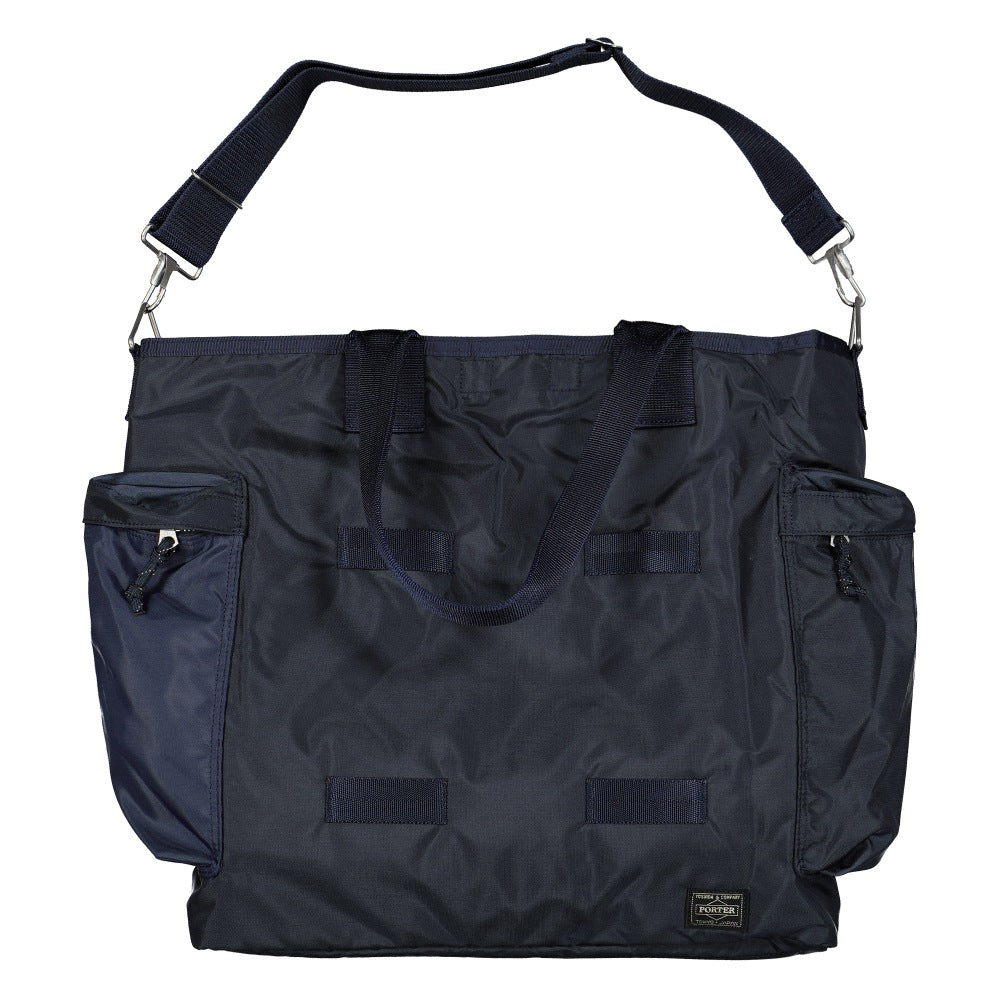 Porter-Yoshida & Co. Force 2Way Tote Bag Navy Tote Bags & Shoppers  Material | Overkill