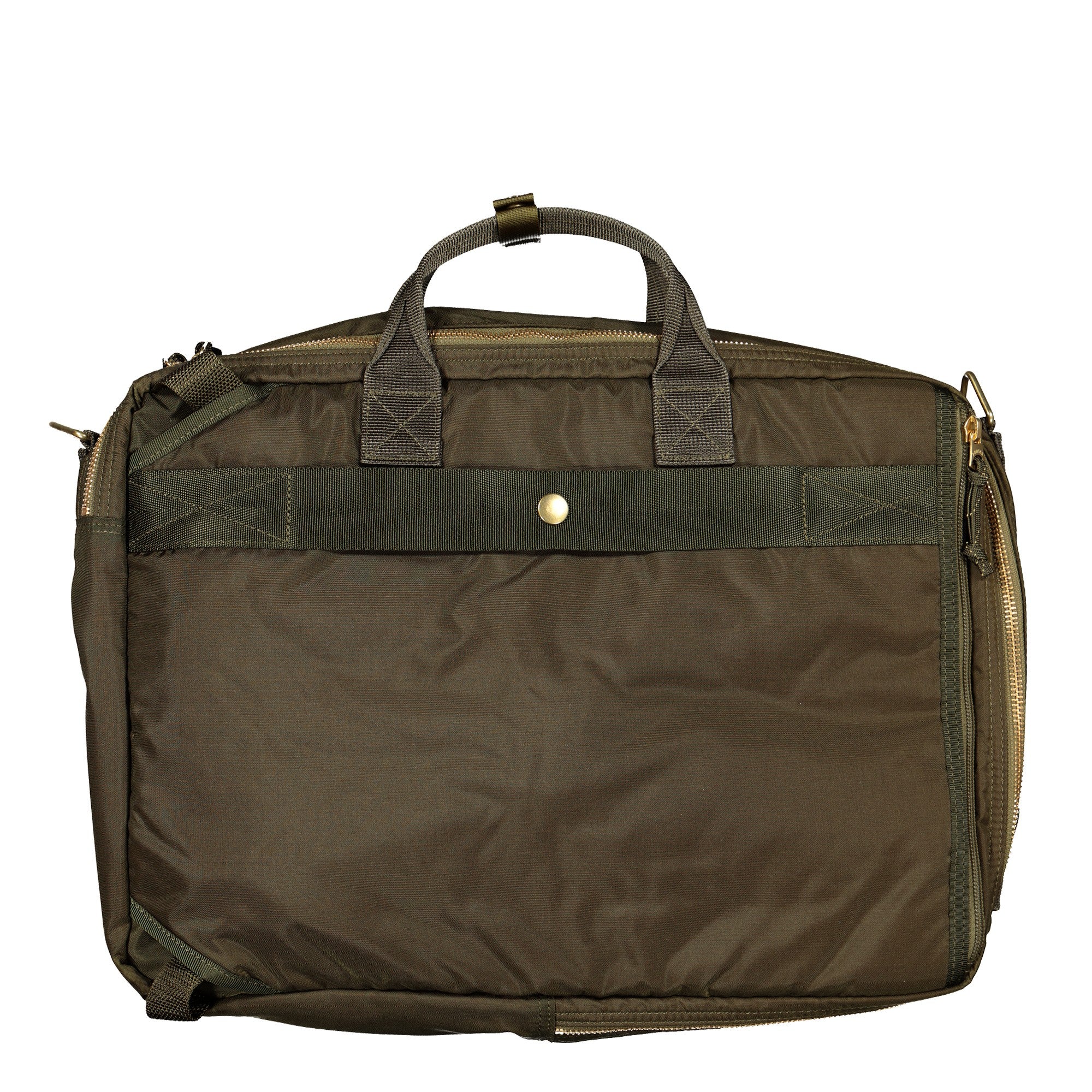 Porter-Yoshida & Co. Force 3Way Briefcase Olive Drab Briefcases & Messenger Bags  Material | Overkill