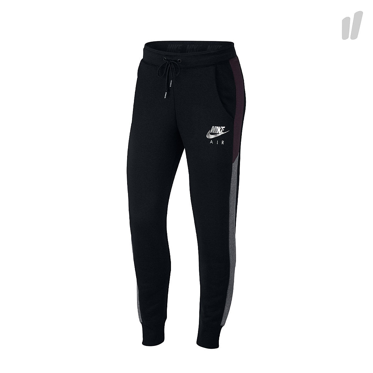 Nike Wmns Sportswear Rally Pants Black / Carbon Heather / Port Wine Casual Pants 855431 013 | Overkill