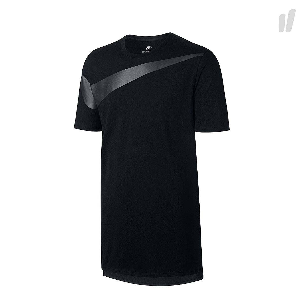 Nike Sportswear Swoosh Tee Black / Anthracite T-Shirts 856490 010 | Overkill